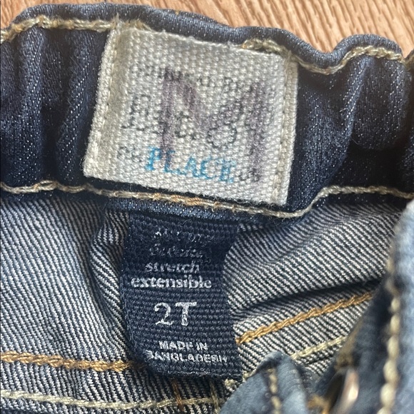 Geranimals  Denim Jeggings /Jeans Trio - Blue Mix | Size 2T - Picture 4 of 8